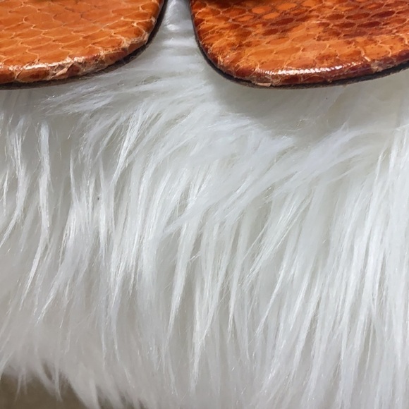 Ash Orange Snakeskin Caged Sandals size 10 - Picture 6 of 9